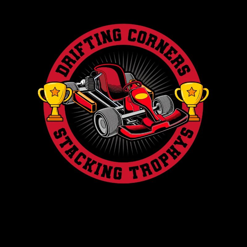 Go Kart Kartfahren Kartfahrer Trophäe