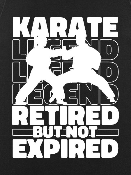 Retired karate