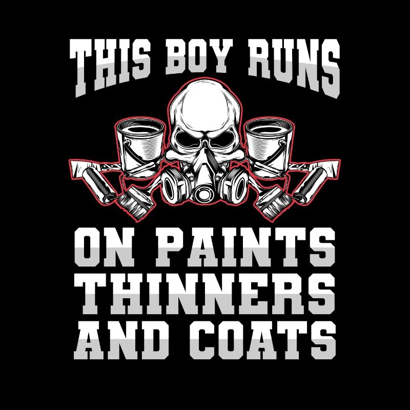 Painter Varnisher Skull