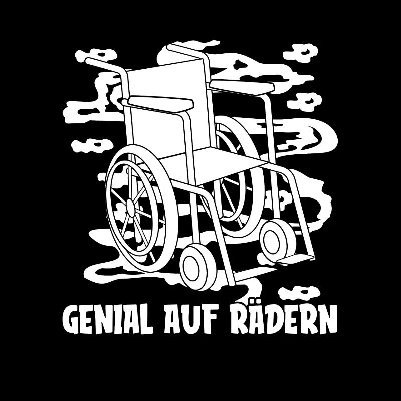 Rollstuhl Rollstuhlfahrer Witzig