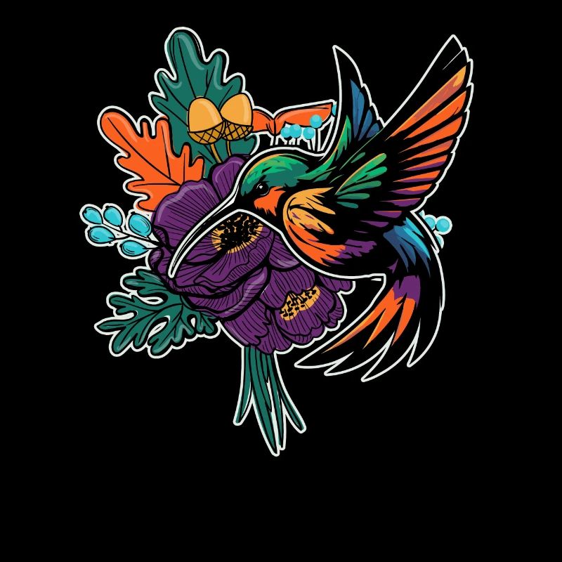 Colibri Fleur Oiseau