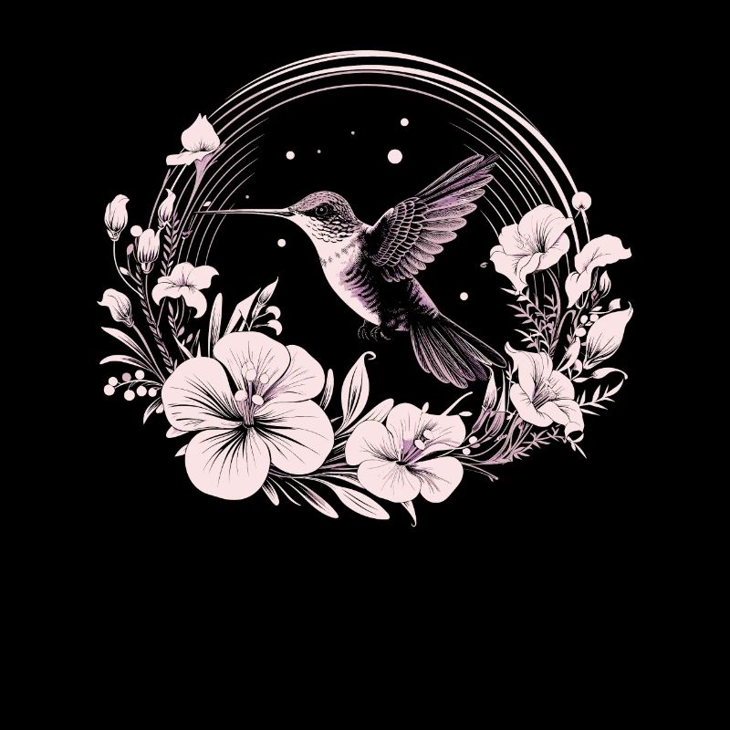 Fleurs de colibri