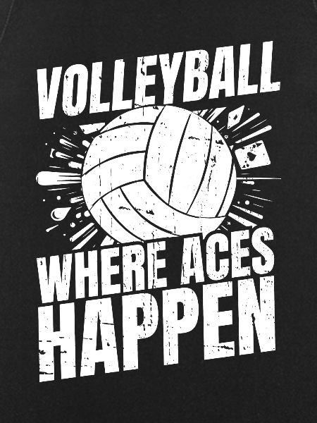 Volleyball Volleyball Ace Card