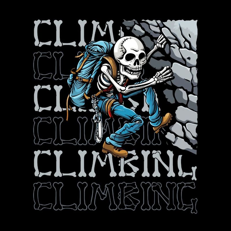 Grimpeur d’escalade