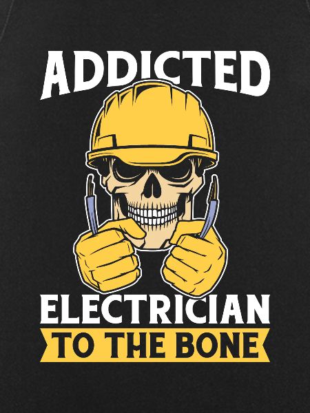 Electrician Electronics Technician Skull