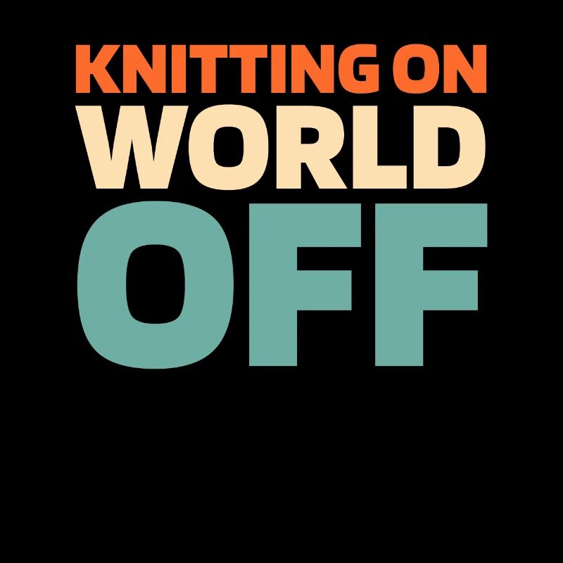Stricken Knitting On World Off