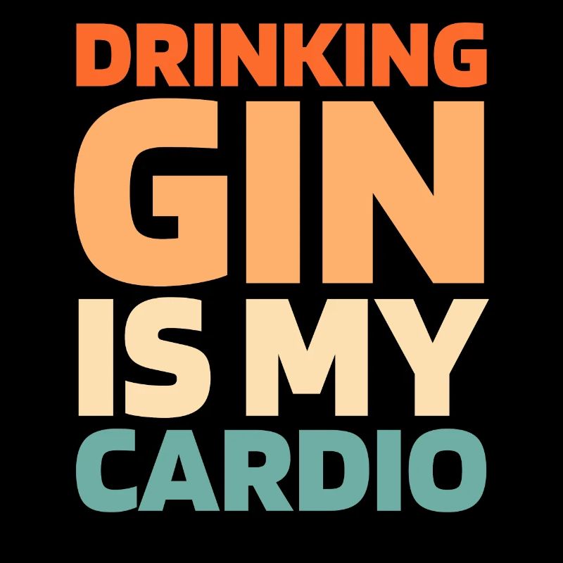Gin Citation cardio drôle