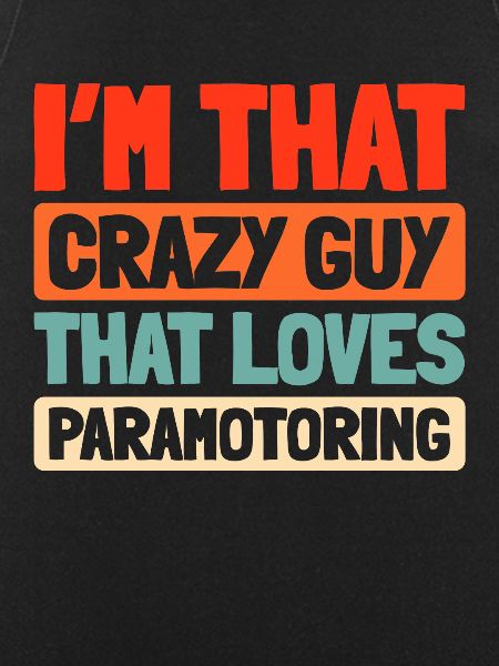 Paramotor paragliding