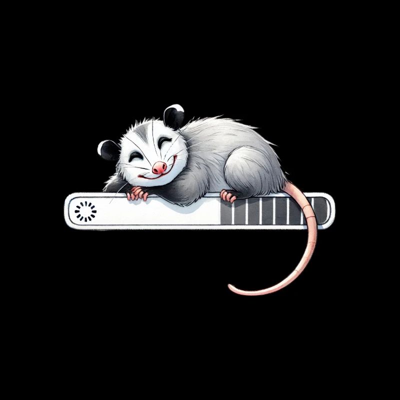 Mode veille détendu pour les opossums