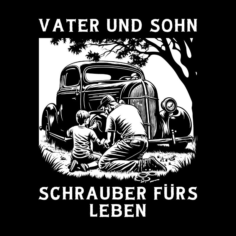 Vater und Sohn Schrauber fürs Leben
