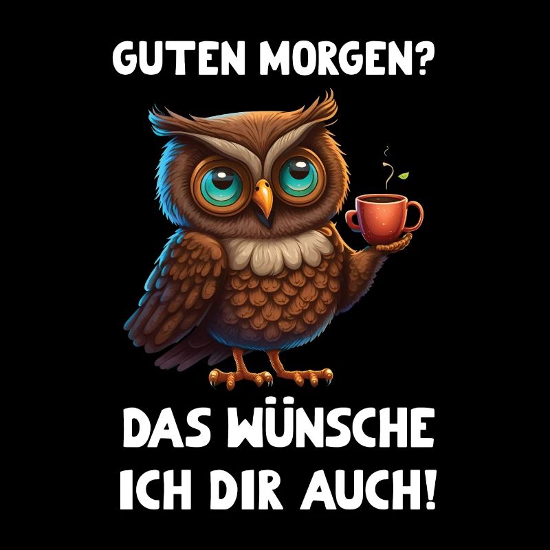 Gute Laune Eule