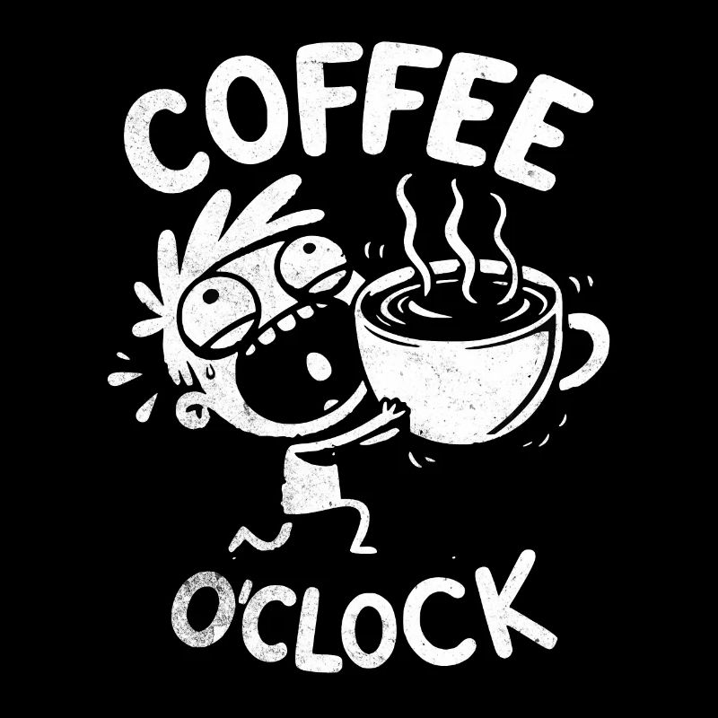 Coffee O'Clock Brew Lover's Doodle