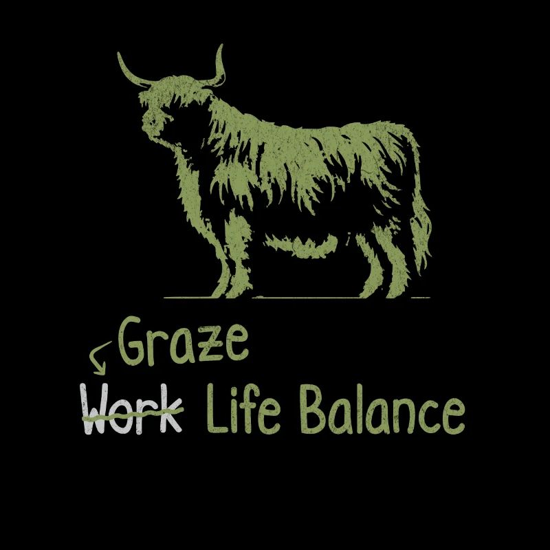 Graze Work Life Balance – Schottische Hochlandkuh