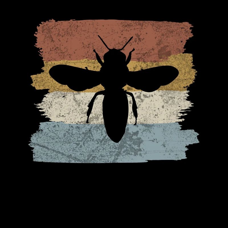 Hobby Beekeeper Retro Stripe Design
