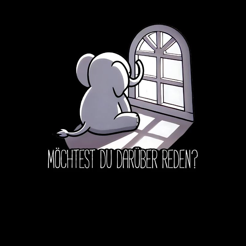Would you like to talk about it? Sad Elephant