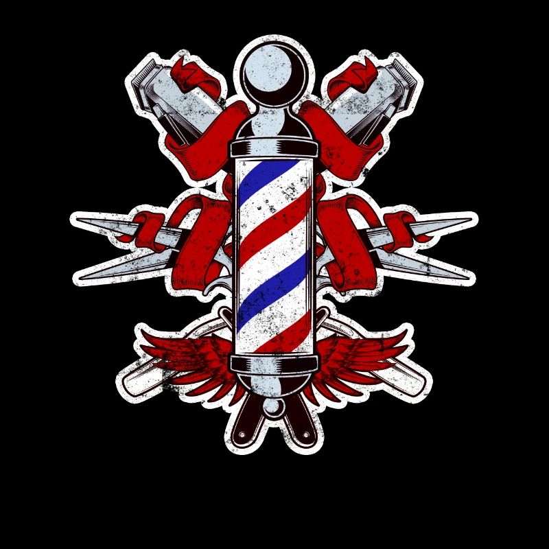 Barber - Barbier Pole - Geschenk