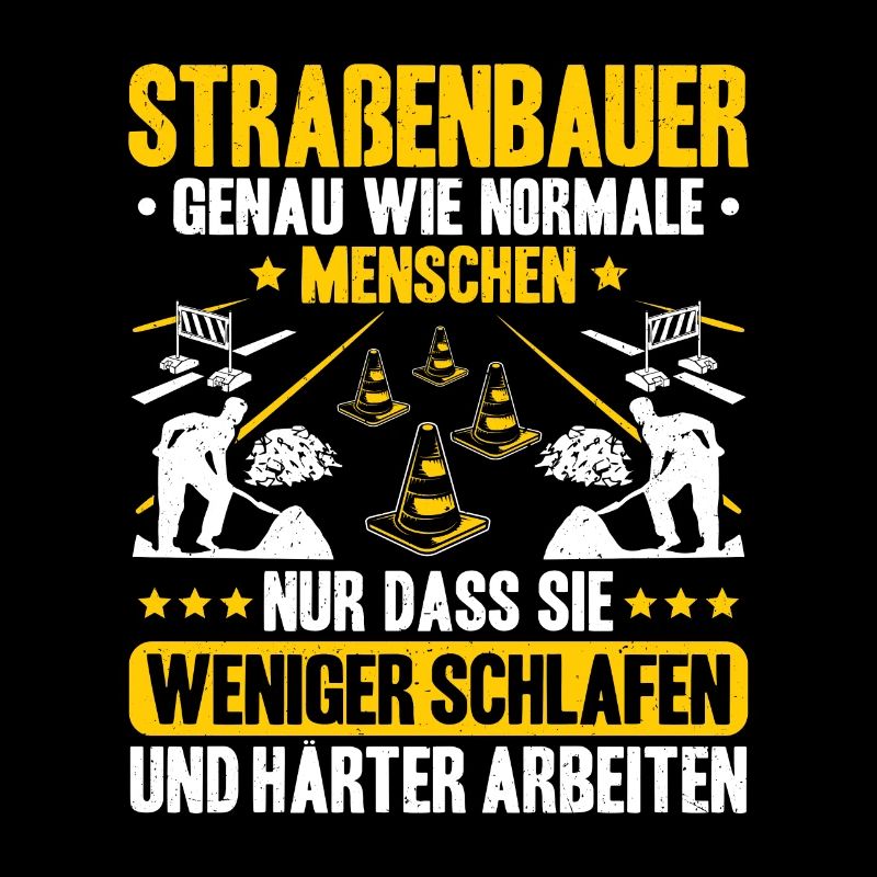 Straßenbauer Asphaltbauer Straßenbau