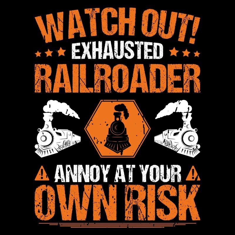 Railroader Train Driver Railroader