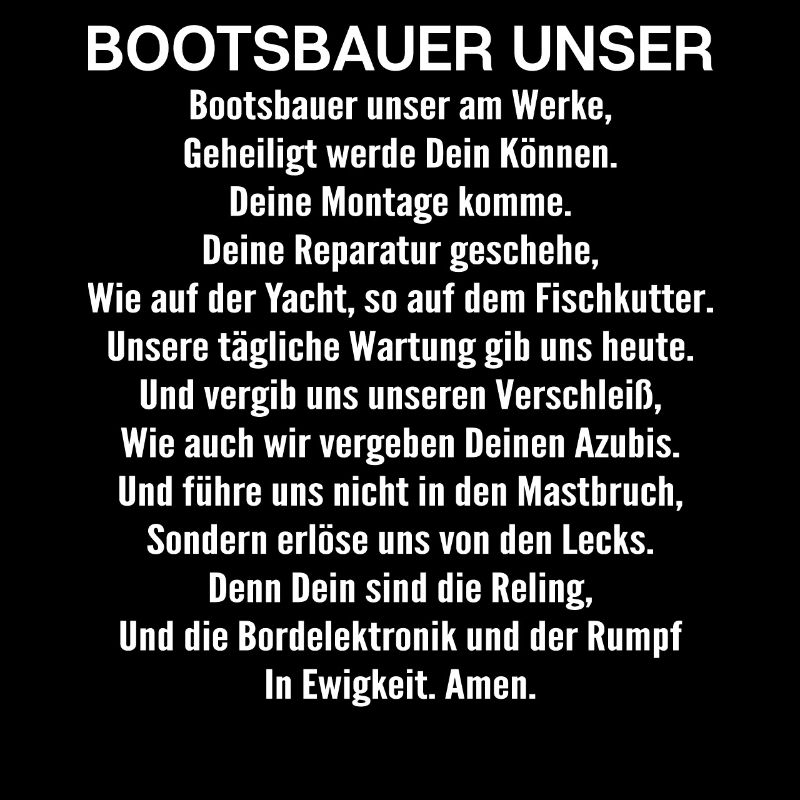 Bootsbauer Bootsbau Schiffbauer Schiffbau Boote