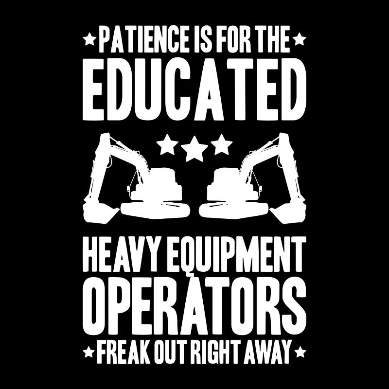 Baggerfahrer Baggerführer Heavy Equipment Operator