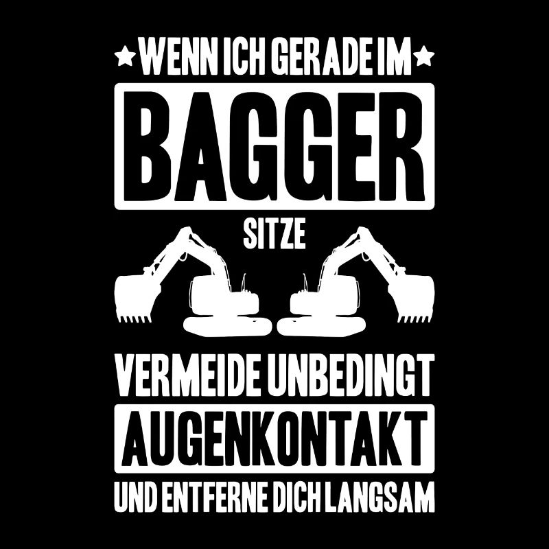 Baggerfahrer Baggerführer Heavy Equipment Operator