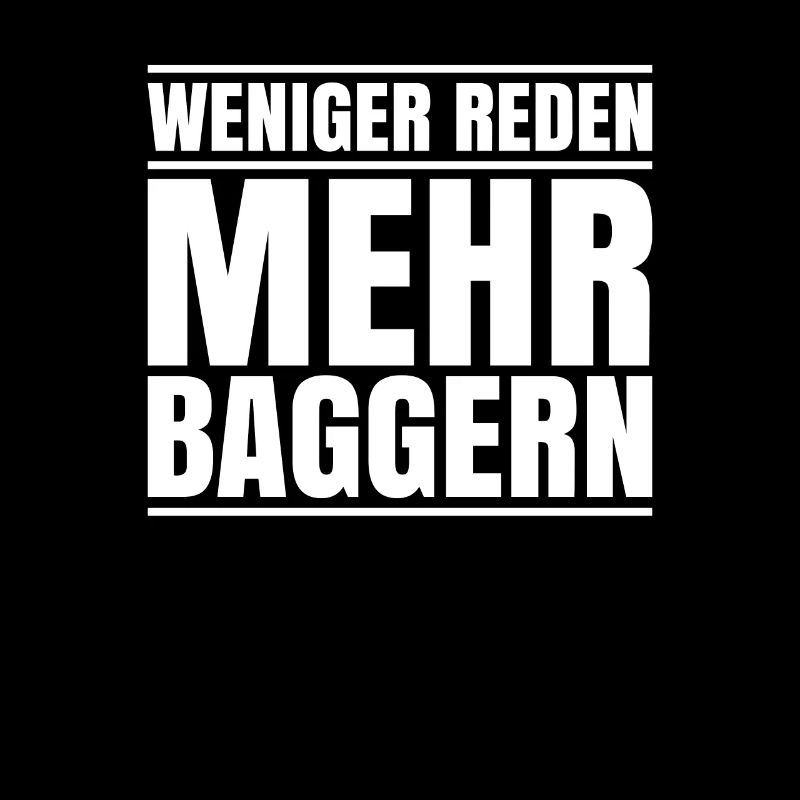 Baggerfahrer Baggerführer Heavy Equipment Operator