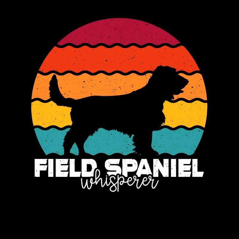 Feldspanielflüsterer Retro Vintage