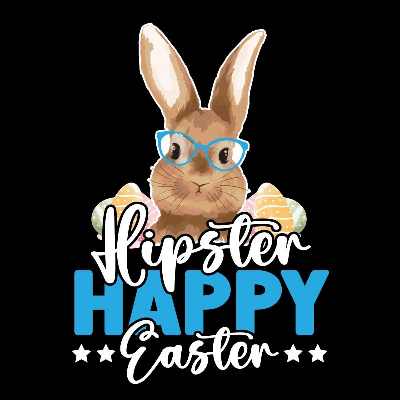 Hipster Joyeuses Pâques