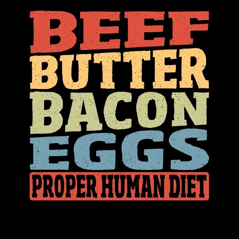 beurre de bœuf œufs au bacon à droite