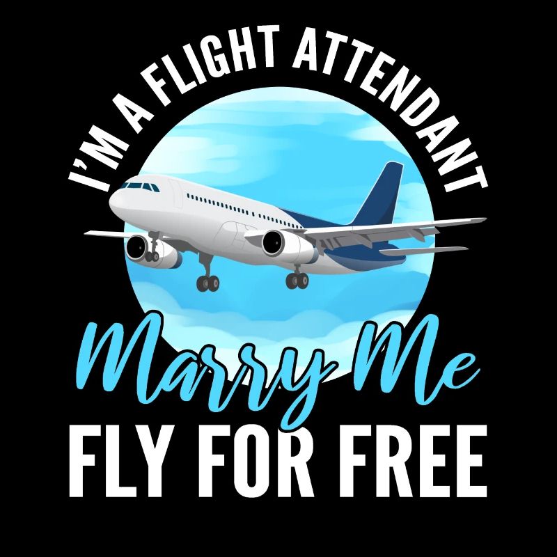 Ich bin eine Flugbegleiterin Heirate mich und