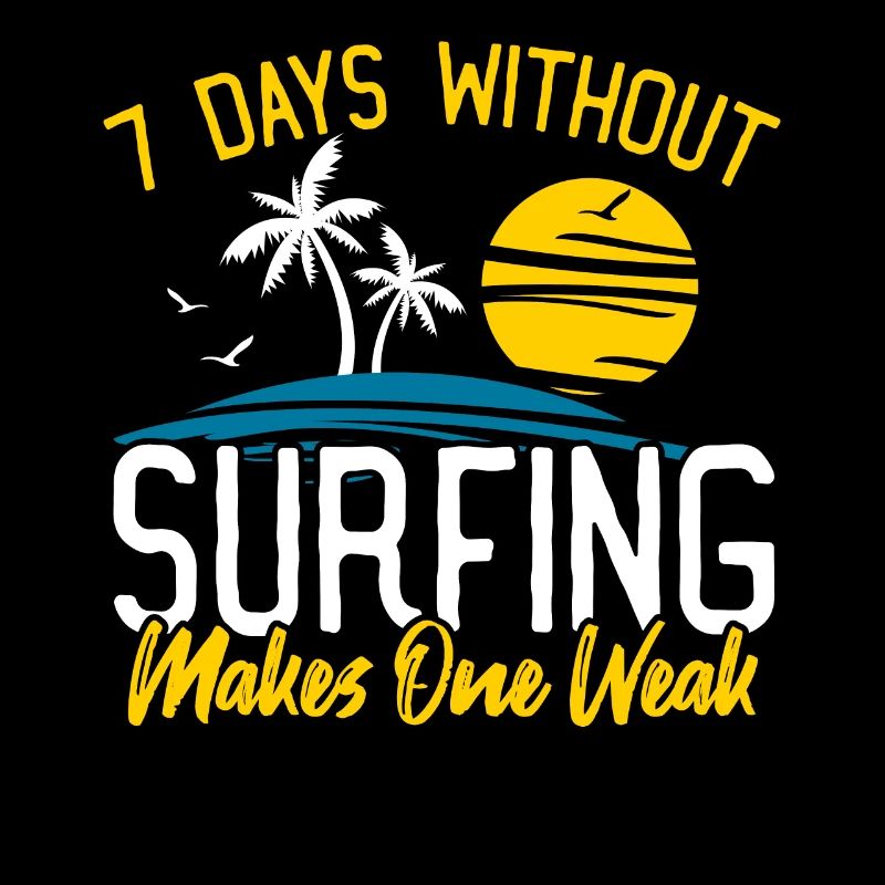 Surfer 7 Days Without Surfing Makes One Weak