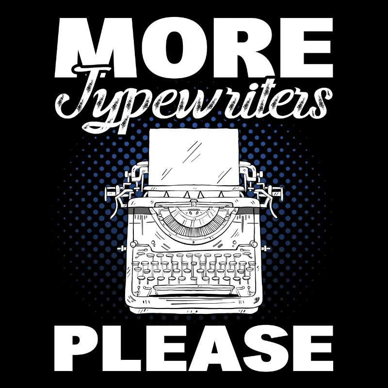 More Typewriters Please Typewriter Author