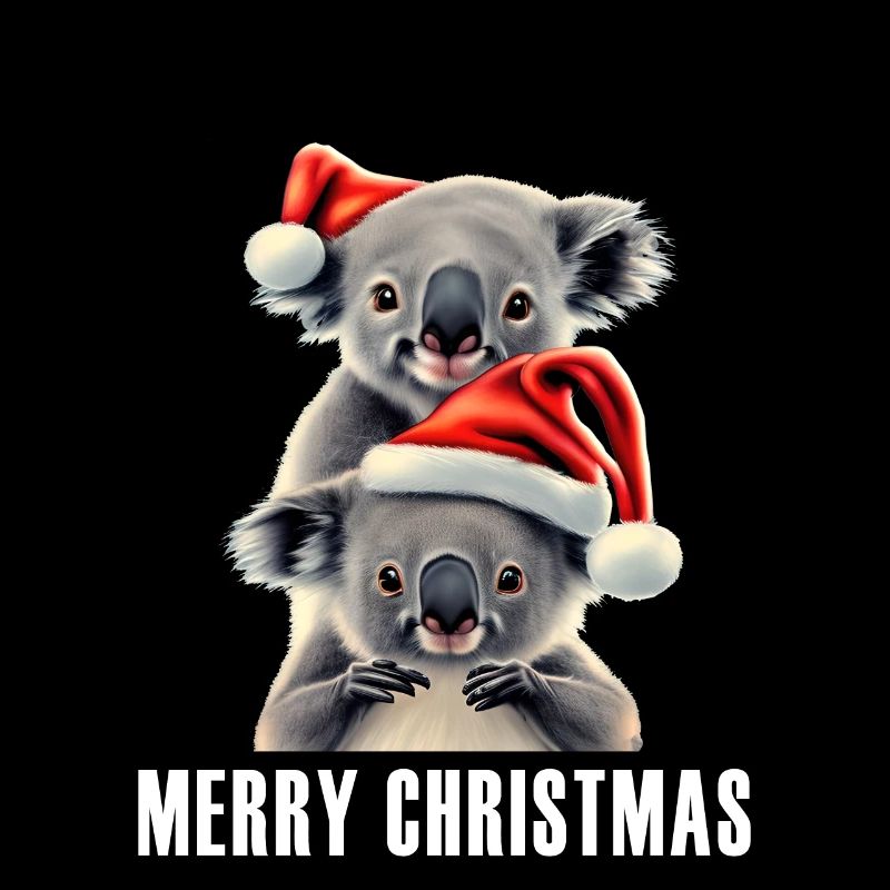 Merry Christmas Koala