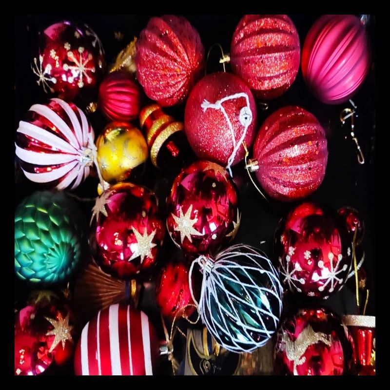 Boules de sapin de Noël - Décorations de Noël
