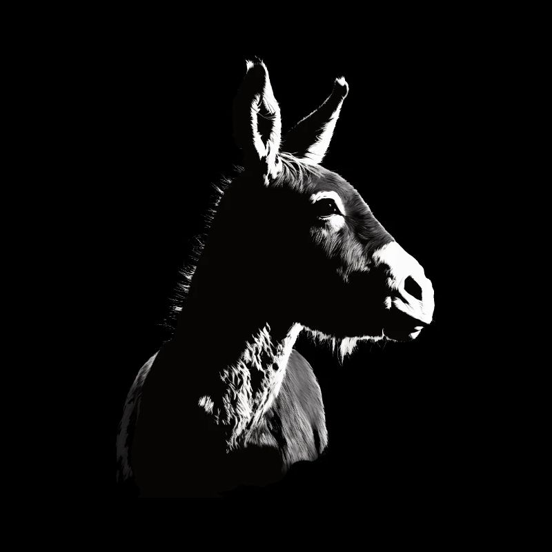 Donkey Artful stencil printing