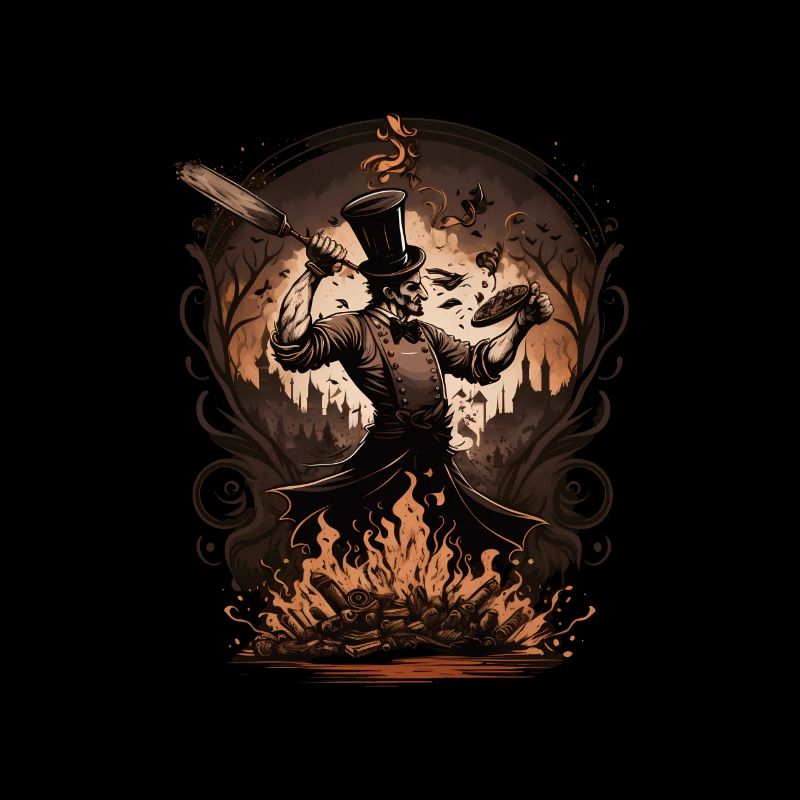 Cuisinier gothique de l’enfer