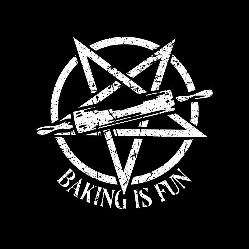Satanic Occult Satan Baking est amusant