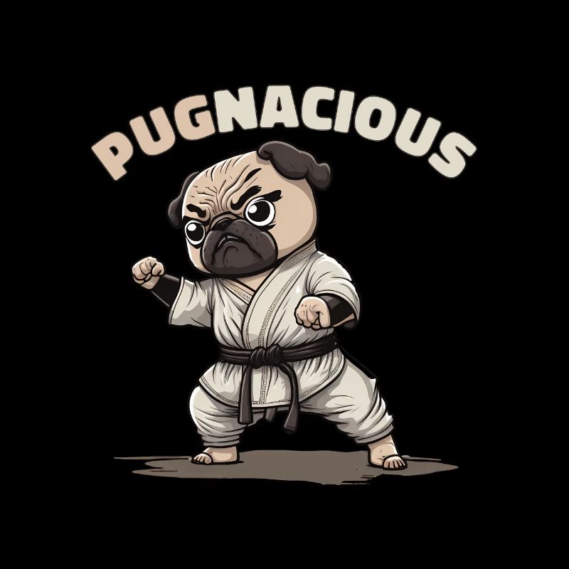 Pug puppy pun