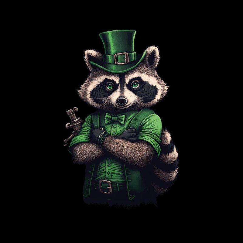 Raton laveur St. Patty
