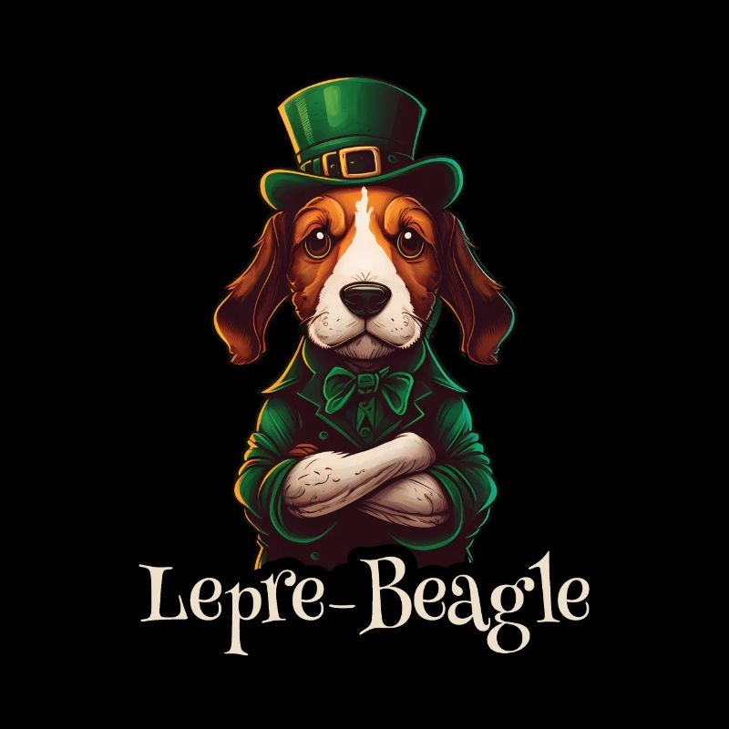 Lepre-Beagle Dog St. Patty