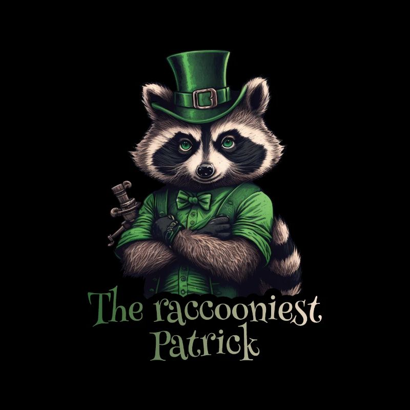 Le raton laveur le plus vivron Patrick St. Patty
