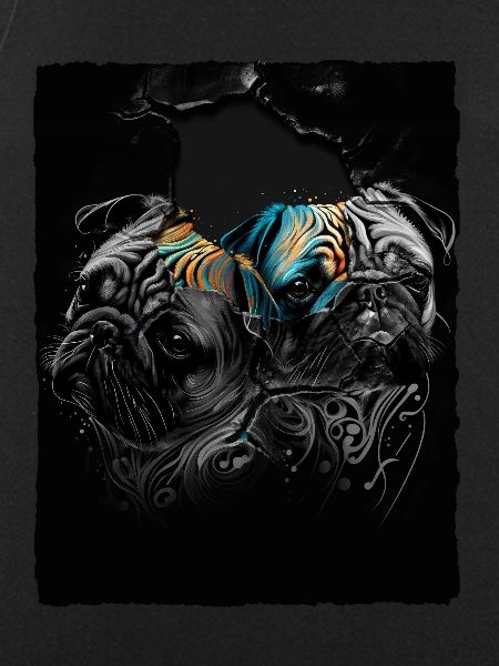 Pug Portrait