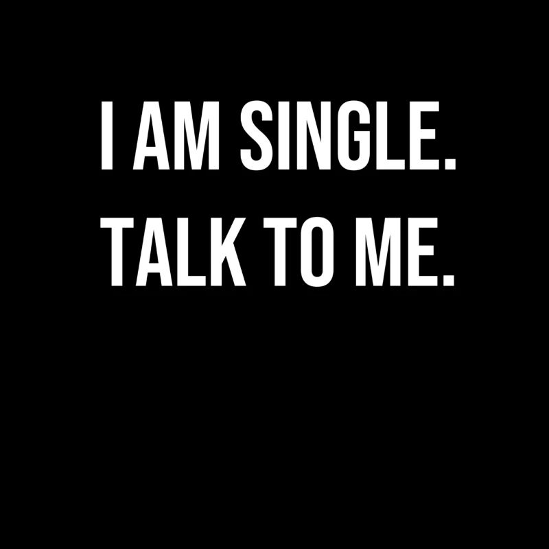 I am Single. Talk To Me. Cooking apron