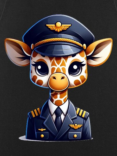 Cute Giraffe Pilot