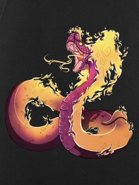 Fire snake
