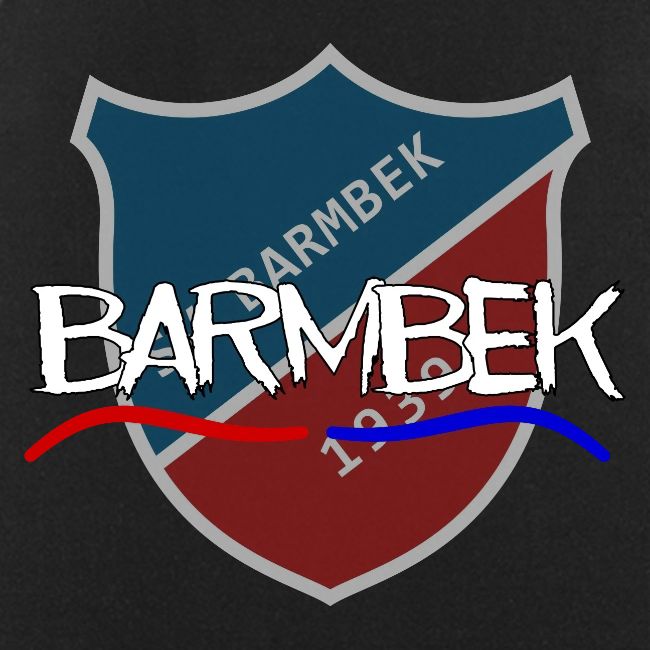 Barmbek mit SVB Logo im Hintergrund