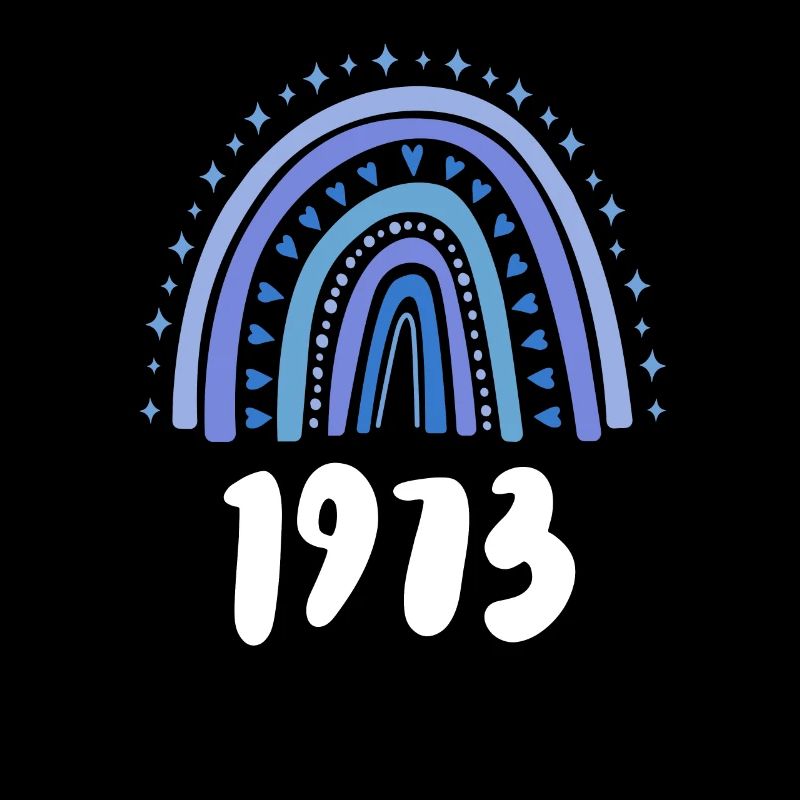 Arc-en-ciel bleu Année de naissance née en 1973