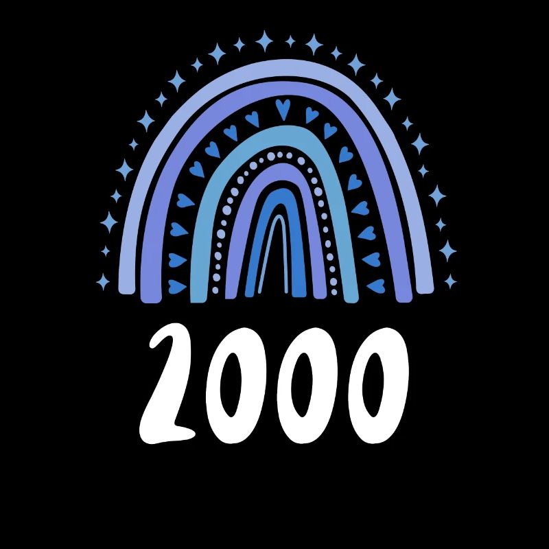Arc-en-ciel bleu Année de naissance née en 2000