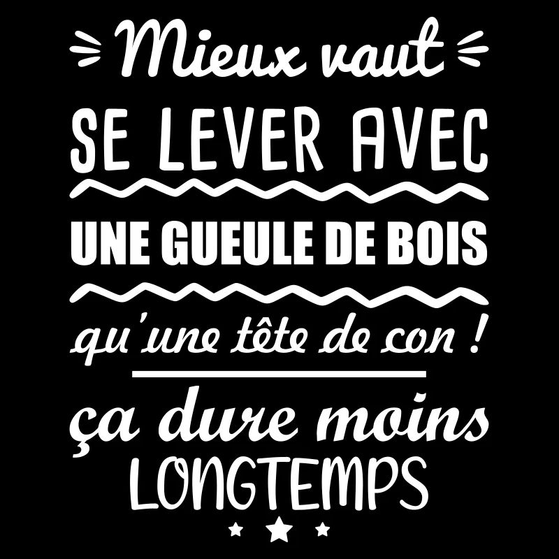 Mieux vaut se lever, idée cadeau pas cher