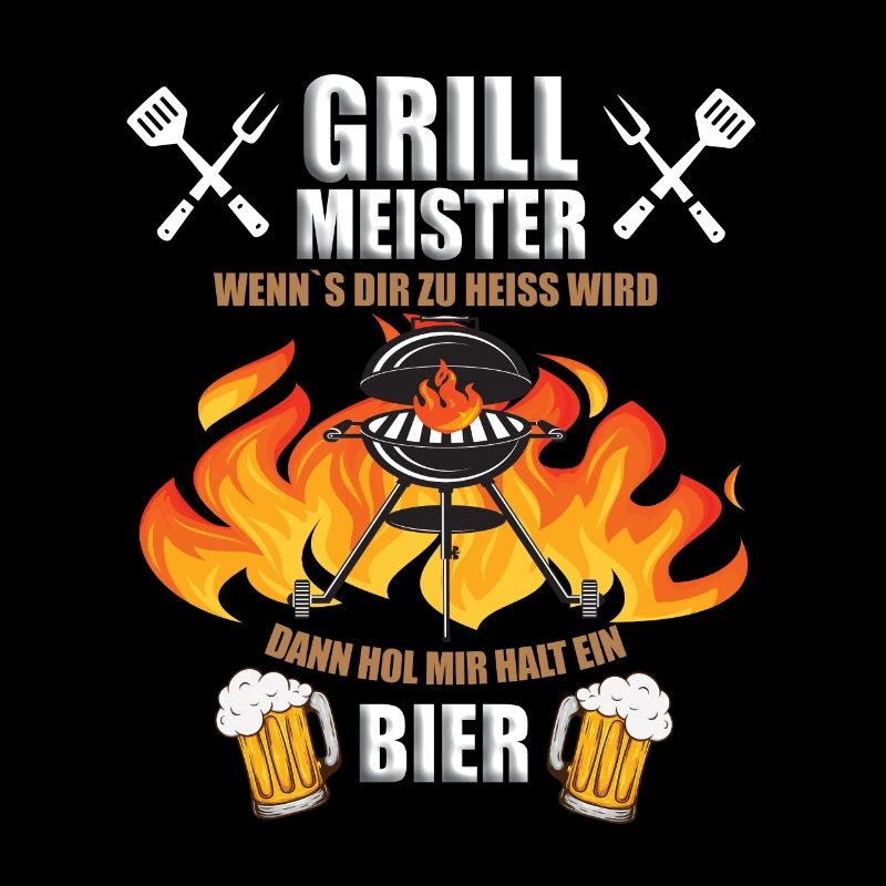 Grillmeister Grillen Bier
